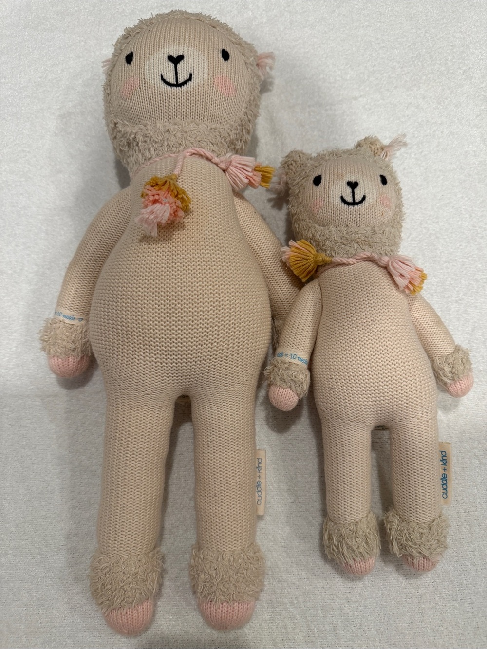 Lola the Llama Cuddle + Kind Knitted Peru Handmade Soft Stuffed Toy